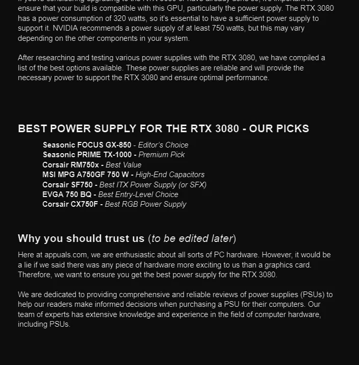 write you a professional gaming/pc related article