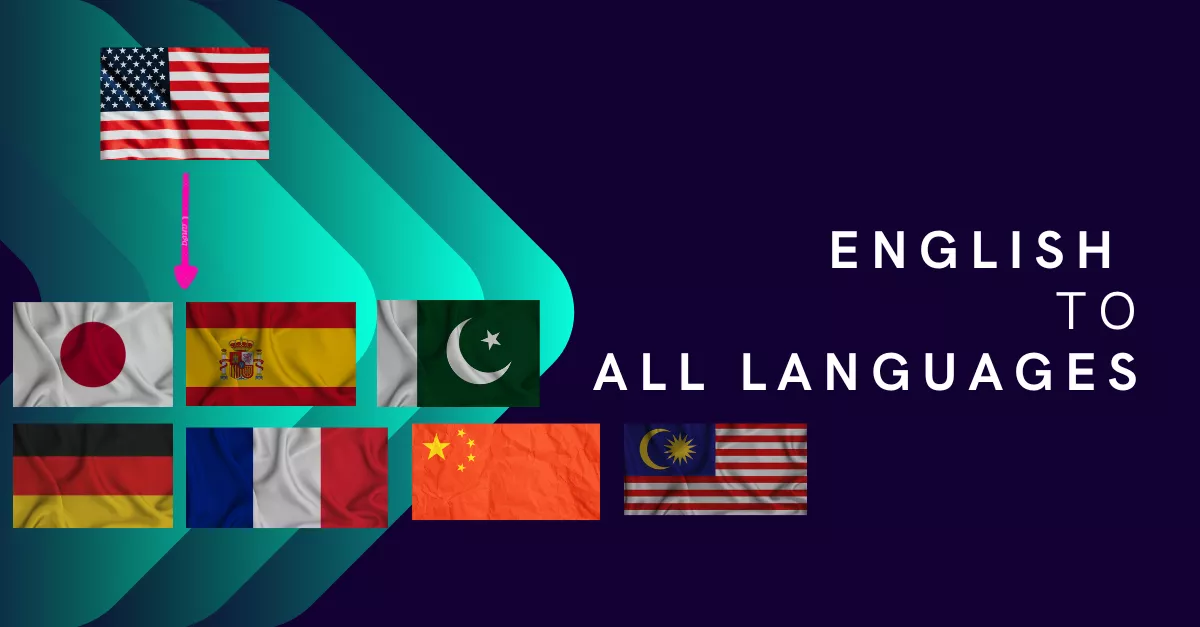 translate your text from english to all languages