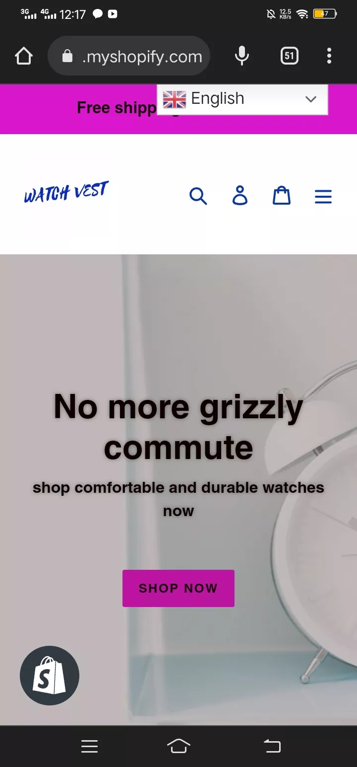 Create your Shopify store