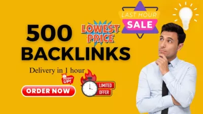 I Will Create 500 Do-Follow Backlinks (Today Offers)