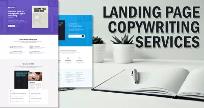  write your landing page for your business website