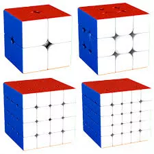 teach you to solve a 2x2,3x3,4x4 or 5x5